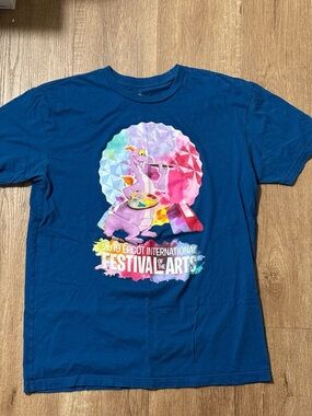 2019 Epcot Festival of the Arts Graphic Tee - Blue